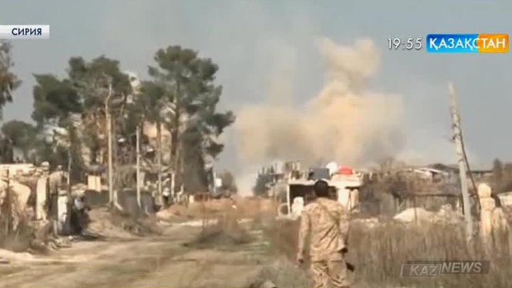 Сирияда бүгін күшіне енген атысты тоқтату келісімін бұзу фактісі тіркелді