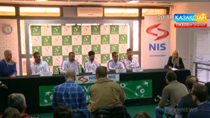 Ертең Белградта Сербия мен Қазақстан құрамалары арасында теннистен «Дэвис кубогы» жарысы басталады