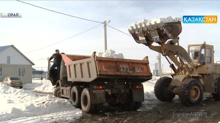 Батыс Қазақстан облысында су тасқынының алдын алу шаралары өткізілді