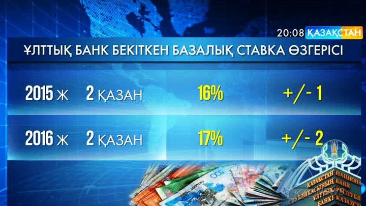 Ұлттық банк бекіткен базалық ставка өзгеруі мүмкін