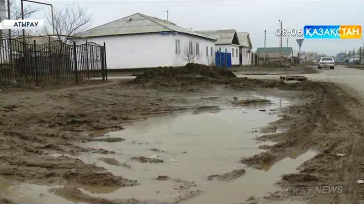 Атырауда жерасты суы көтеріліп келеді