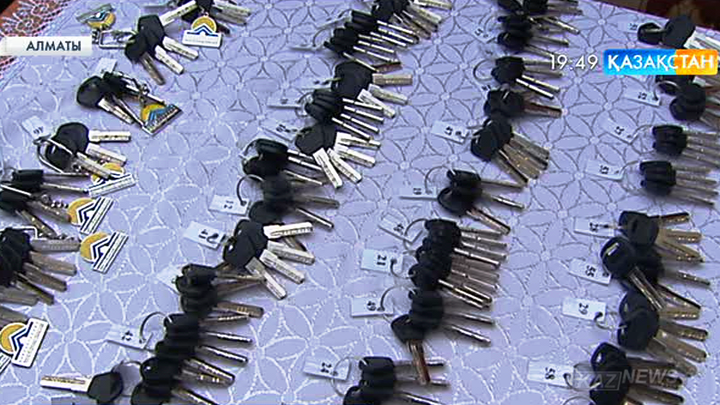 Алматыда 250 отбасы баспаналы болды