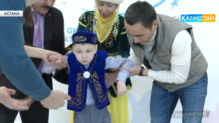 Сал ауруынан емделген балғындардың тұсауы кесілді