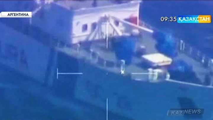 Аргентинаның жағалау күзеті қытайлық балық аулау кемесін суға батырған