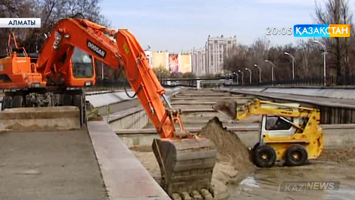 Алматыда селдің қаупін сейілту ісі ілгеріледі