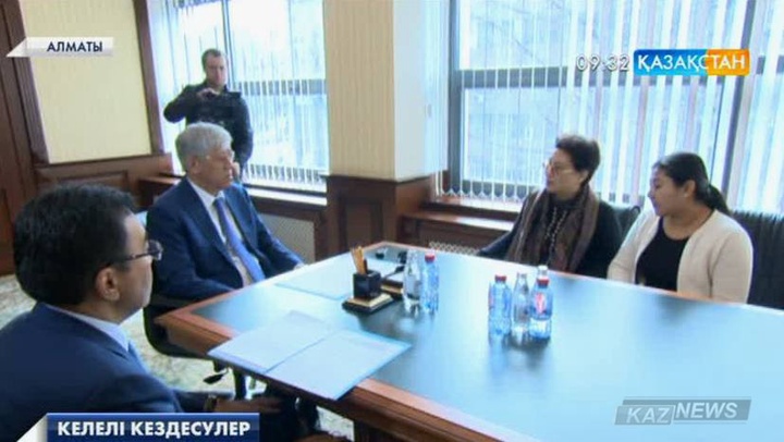 Алматы облысының әкімі Амандық Баталов Астана және Қазақстан митрополиті Александрмен кездесті