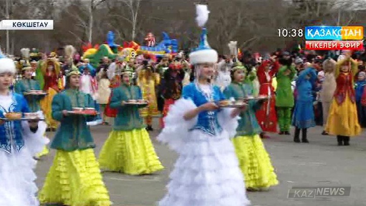 Көкшетаулықтар Наурыз мейрамын атап өтті