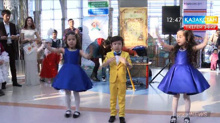 Астанада Наурыз мейрамына орай балалар арасында сайыс өтті