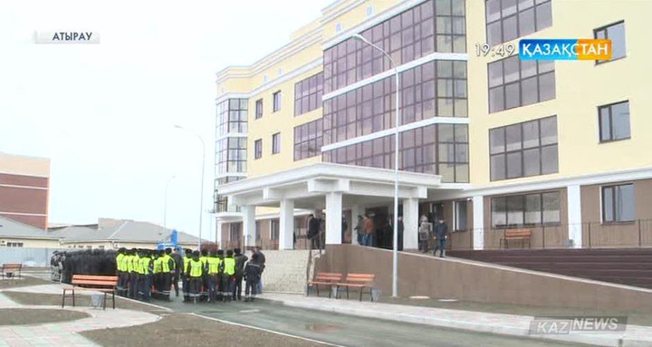 Атырауда облыстық жергілікті полиция қызметі мен арнайы жедел әрекет ету жасағына қызметтік ғимарат берілді