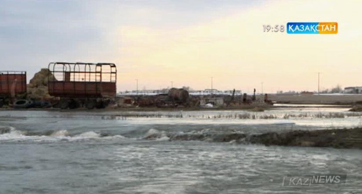 Солтүстік Қазақстан облысындағы Ясная Поляна ауылын су басу қаупі бар