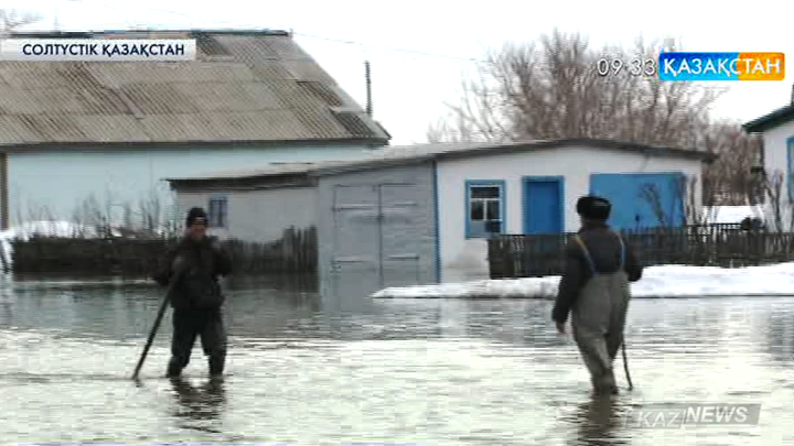 Солтүстік Қазақстан облысында тағы үш ауылға су кірді