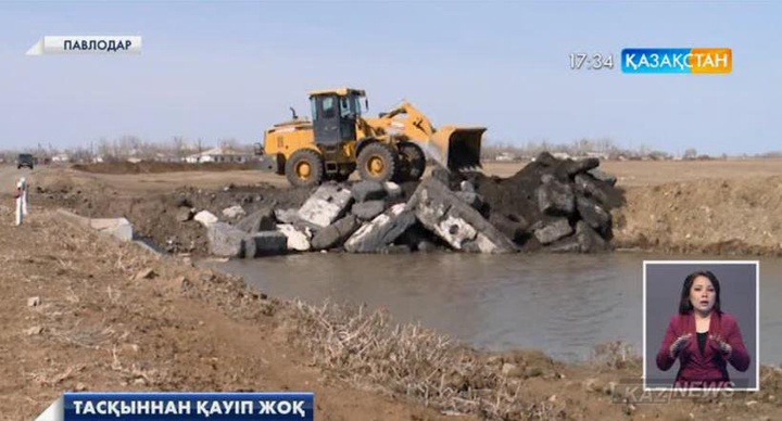 Павлодар  облысында биыл қар аз болғандықтан, жер құрғап қалды