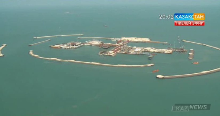 «Қашаған» кен орнында мұнай өндіру биыл күзде басталады