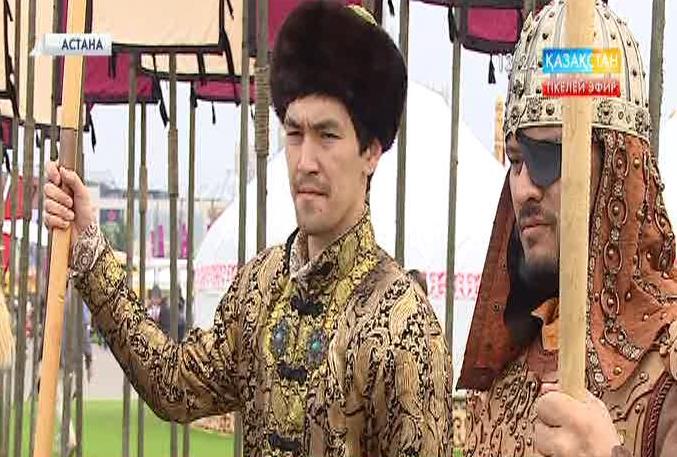 Елордадағы «Хан шатыр» кешенінде «Мыңжылдықтар тоғысындағы Астана» фестивалі өтіп жатыр