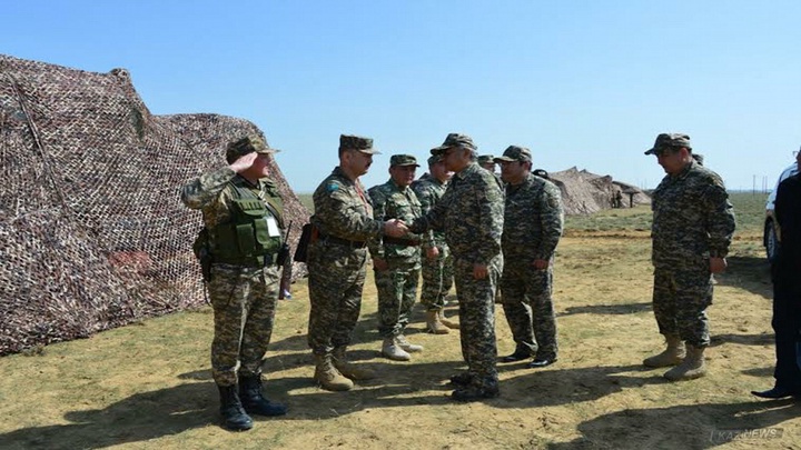 Батыста  «Қаратау-2016» әскери жаттығуы өтіп жатыр