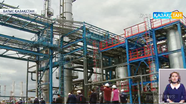БҚО-дағы жанар-жағармай зауыты маусым айында өнім шығара бастайды