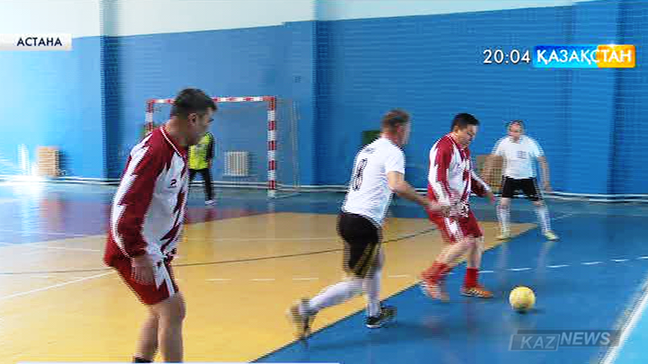 Астанада футзалдан ардагерлер арасындағы турнир басталды