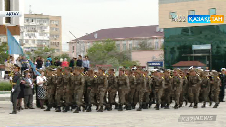 Ақтауда  «Сарбаздар ән салғанда» байқауы өтті