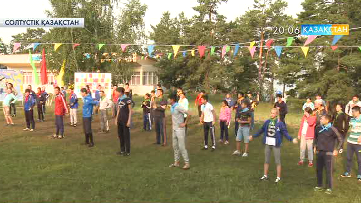 Солтүстік Қазақстан облысында спортшы балалардың жазғы лагері ашылды
