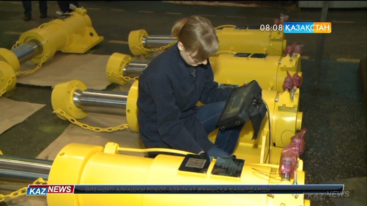 Петропавл ауыр машина жасау зауыты мұнай қондырғыларына арналған гидравликалық домкраттар шығара бастады