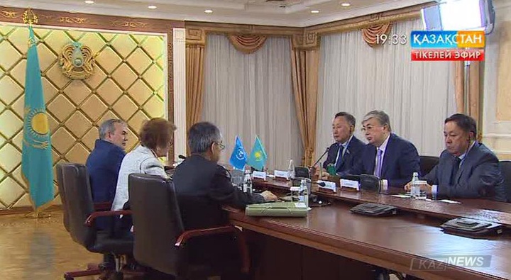 Сенат төрағасы Қасым-Жомарт Тоқаев БҰҰ Бас хатшысының көмекшісі Джихан Султаноглуды қабылдады