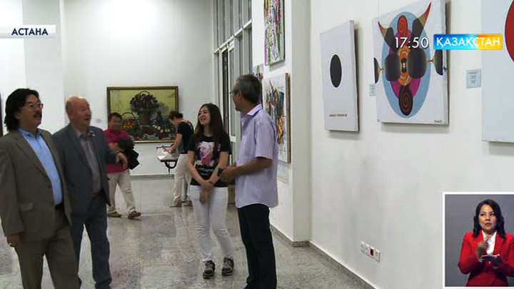 Ұлттық музейде Астана күніне орай  К.Муллашевтың сурет көрмесі өтуде