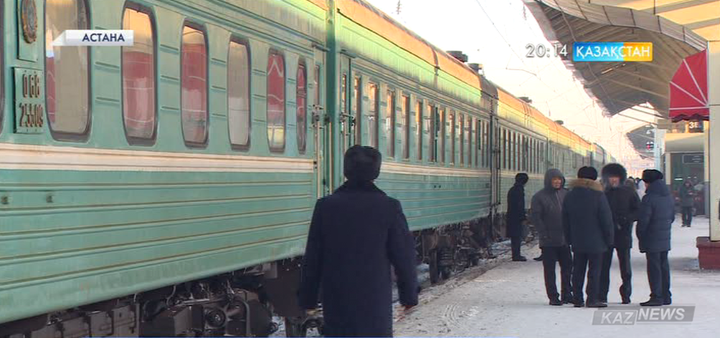 Ақмола облысының Бабатай станциясында жүк пойызы мен электровоз соқтығысты (Толығырақ)