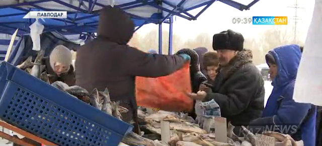Павлодар қаласында «Ертіс ырысы» атты жаңажылдық жәрмеңке өтті