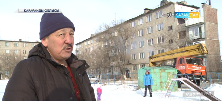 Шахандағы апат болған үйге қайтадан жылу беріле бастады