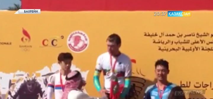Велошабандоз Жандос Бижігітов Азия чемпионатының  жүлдегері
