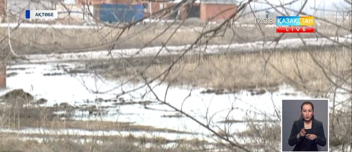 Ақтөбе іргесіндегі Қызылжар-2 елді мекені қызыл судың ортасында қалды