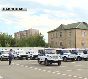 Павлодар полицейлері тек ақ түсті көліктермен жүреді