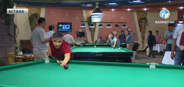 Бильярдтан журналистер арасындағы дәстүрлі турнир өтті