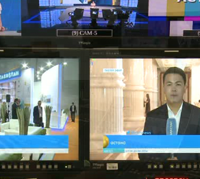 Журналистердің жұмыс күнінен... (БЕЙНЕБАЯН)