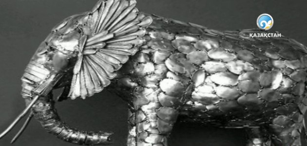 Қасықтардан жасалған ерекше туындылар