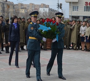 Астанада Әлия Молдағұлованы еске алу рәсімі өтті