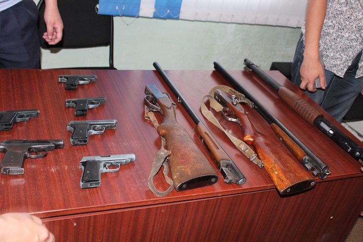 Астаналықтар тіркелмеген қаруларын өз еркімен тапсыра алады