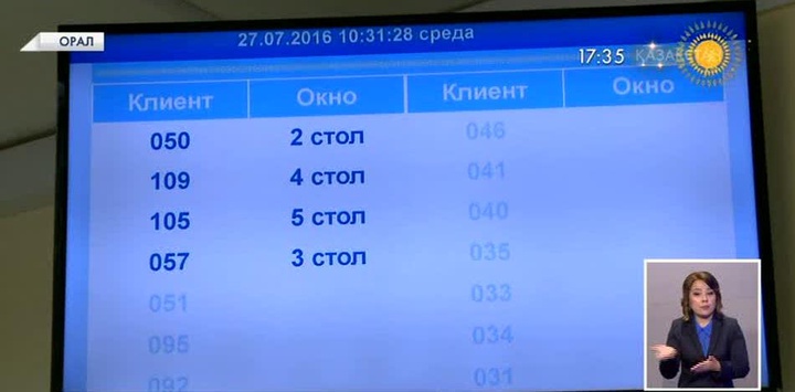 БҚО-ның Әкімшілік полиция басқармасы электронды кезек жүйесін енгізді