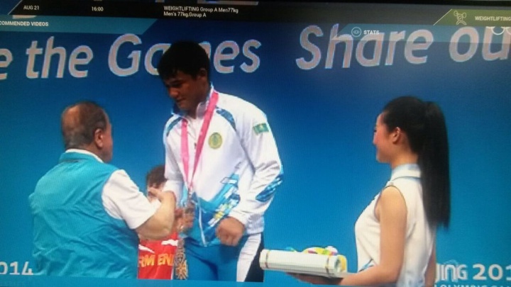 Нанкин-2014. Қола медаль иегері – Жасұлан Қалиев