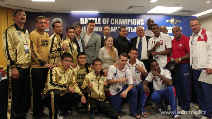 «Astana Arlans» и «Cuba Domadores» готовы к схватке (ФОТО)