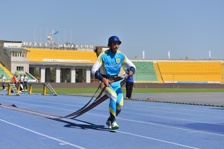 Қазақстандық өрт сөндірушілер X Әлем чемпионатының соңғы кезеңінде алтын медаль иеленді