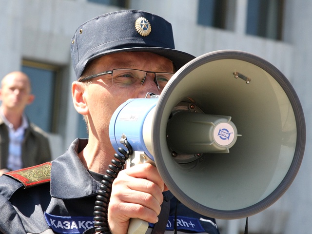 Алматыда оқу-жаттығу дабылы өтеді