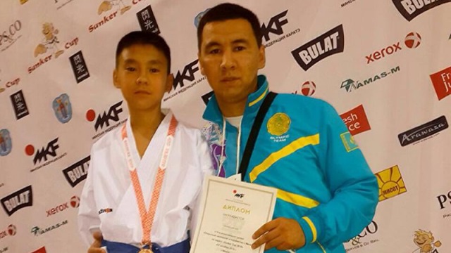 Казахстанец стал чемпионом турнира по каратэ в Минске