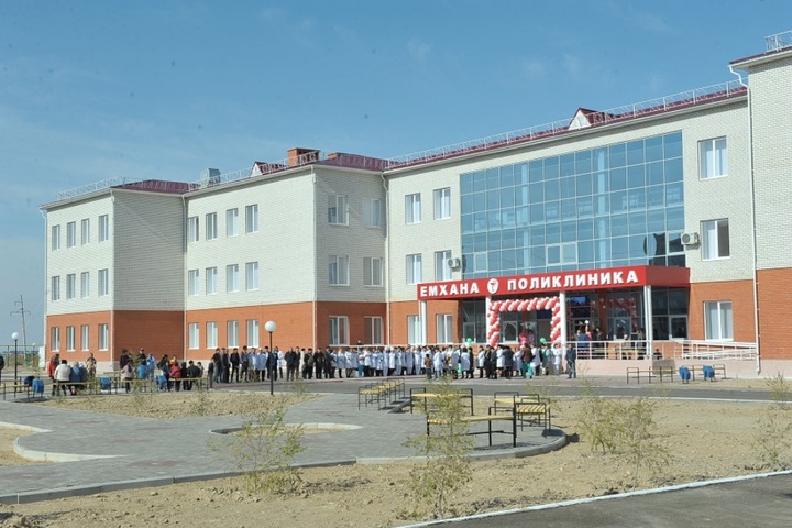 Жылыой ауданында балабақша мен емхана ашылды