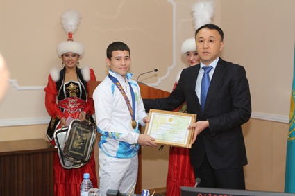 Инчхон жүлдегерлері марапатталды