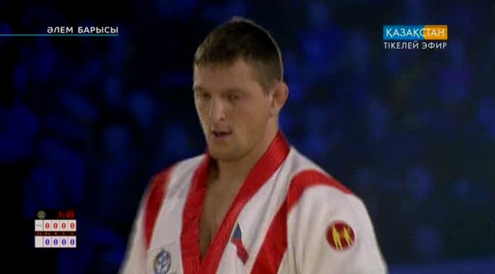 Дзюдодан Әлем чемпионы Лукаш Крпалек Бейбіт Ыстыбаевпен күреседі (ВИДЕО)