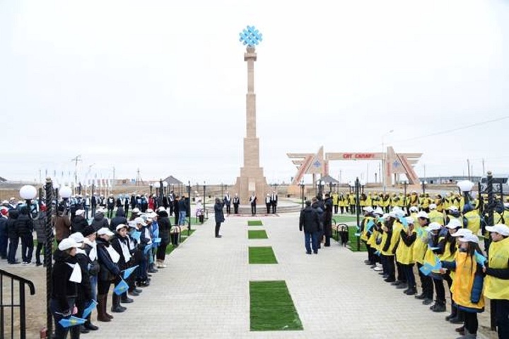 Қызылорда облысында «Мәңгілік ел» монументі мен этноауыл ашылды