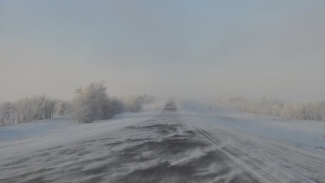 В 5 областях Казахстана из-за метели закрыты трассы