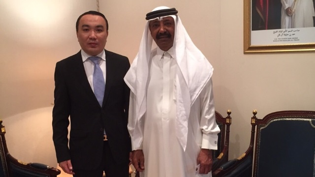 Посол РК встретился с председателем Консультативного совета Катара