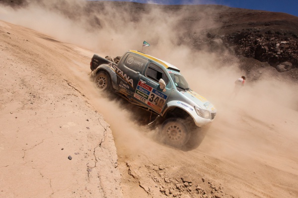 Гонщики Astana Motorsports преоделоли 8 этап «Дакара» (ВИДЕО)